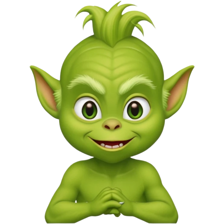 Baby Grinch emoji