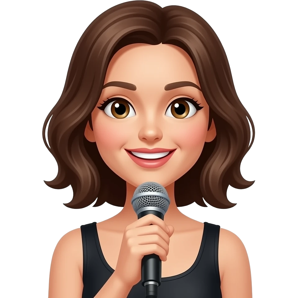 female singer emoji