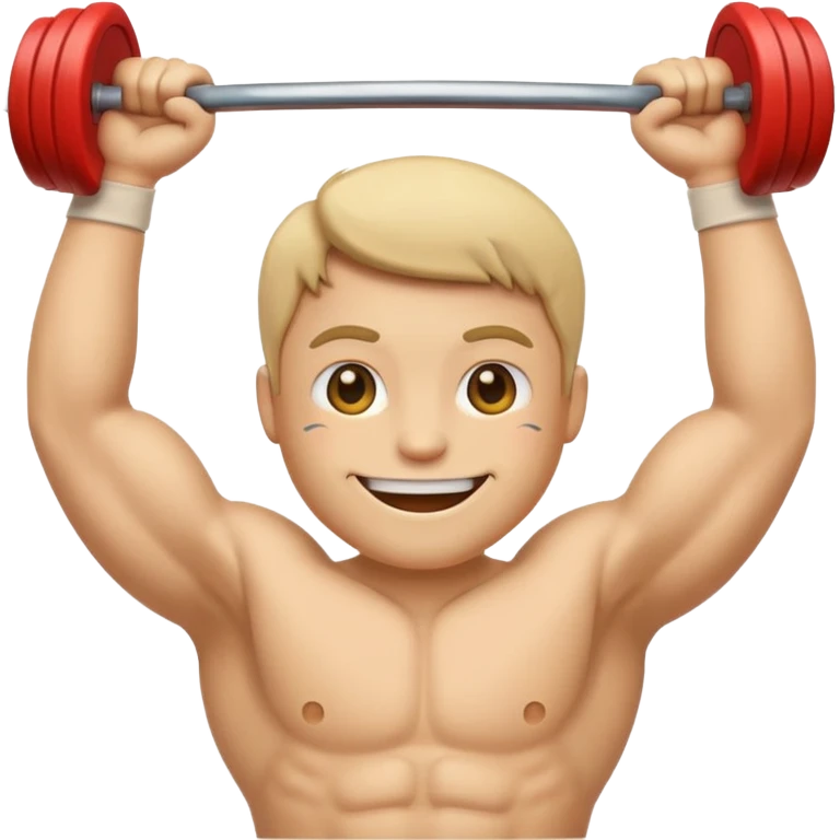beige Gym Wellness Emoji emoji