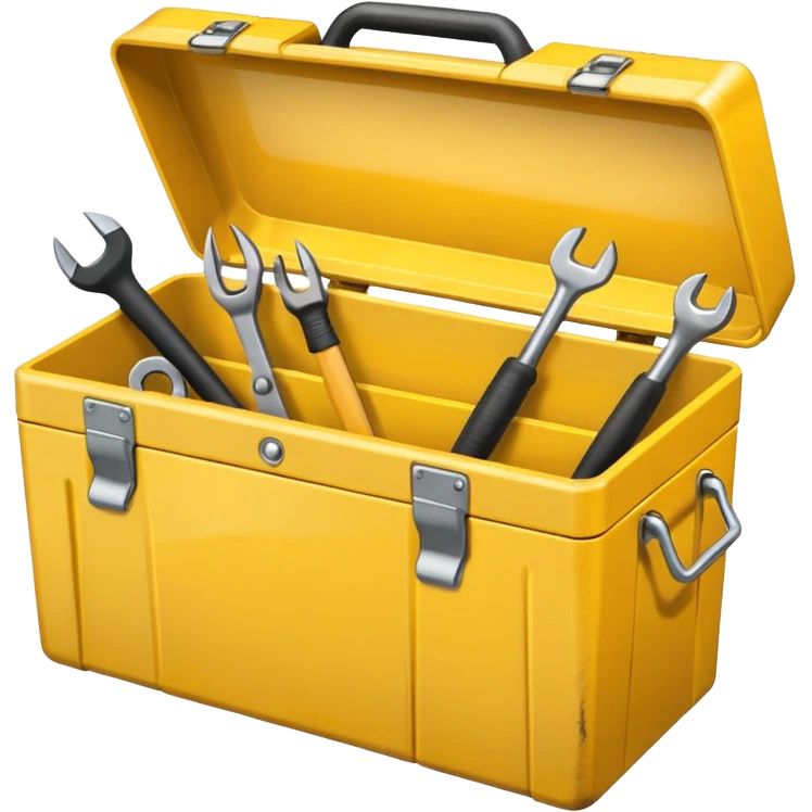 yellow toolbox emoji