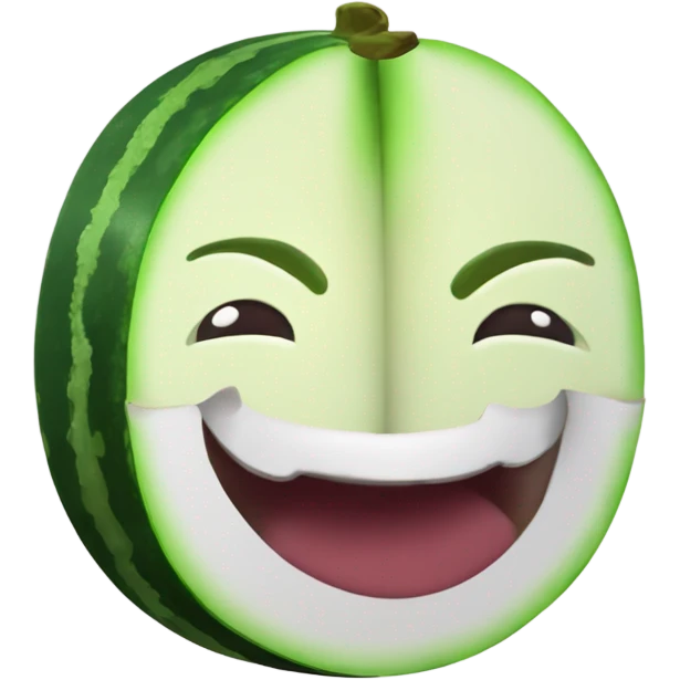 Melón tuna con vino blanco en su interior  emoji