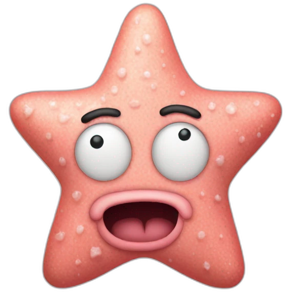 Patrick star emoji