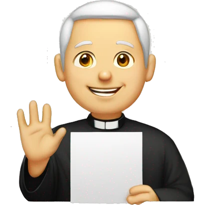 priest elevating card emoji