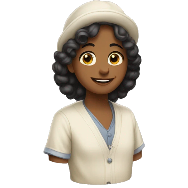Cute courchavel vibe emoji