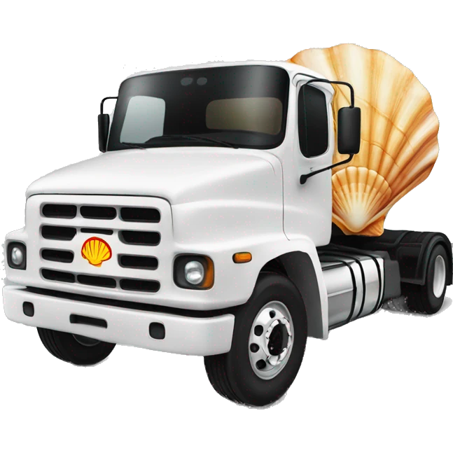 Shell rotella truck  emoji