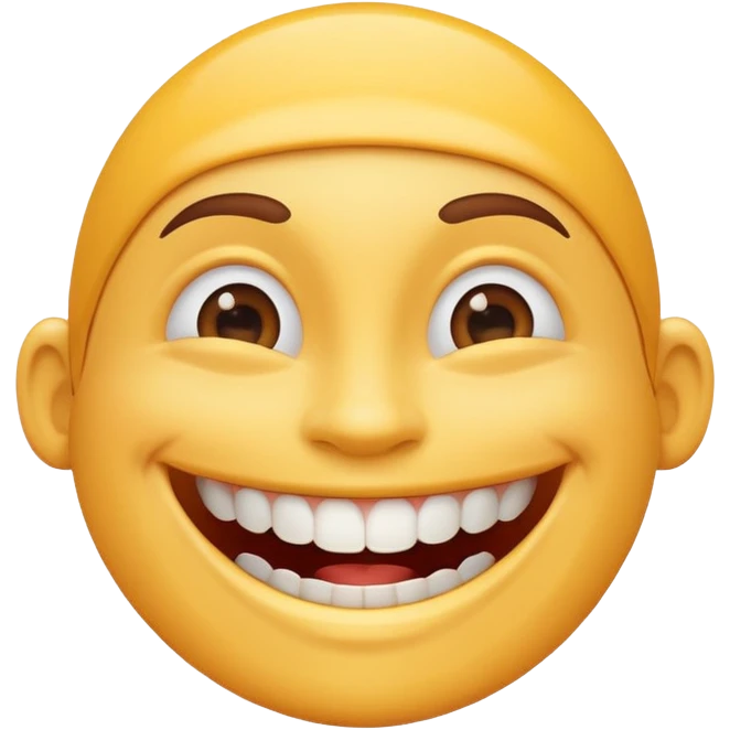 Smile big emoji