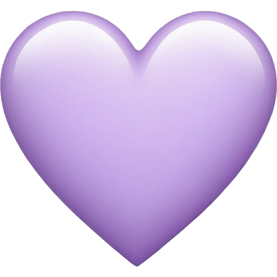 pastel purple heart emoji