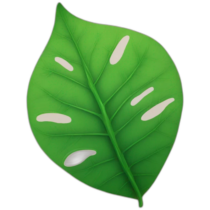 Leaf emoji