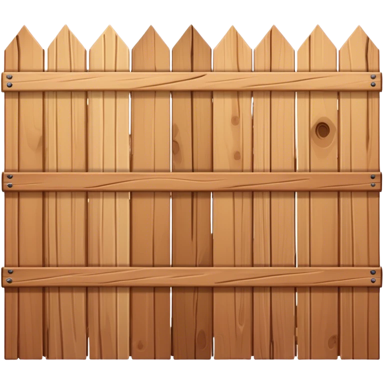Wood fence emoji
