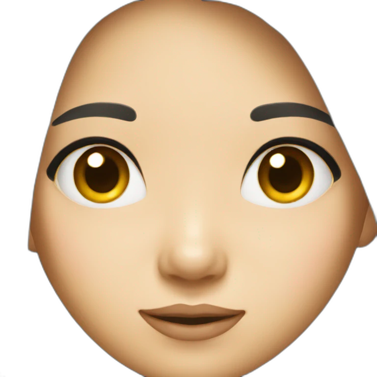 Asian girl emoji