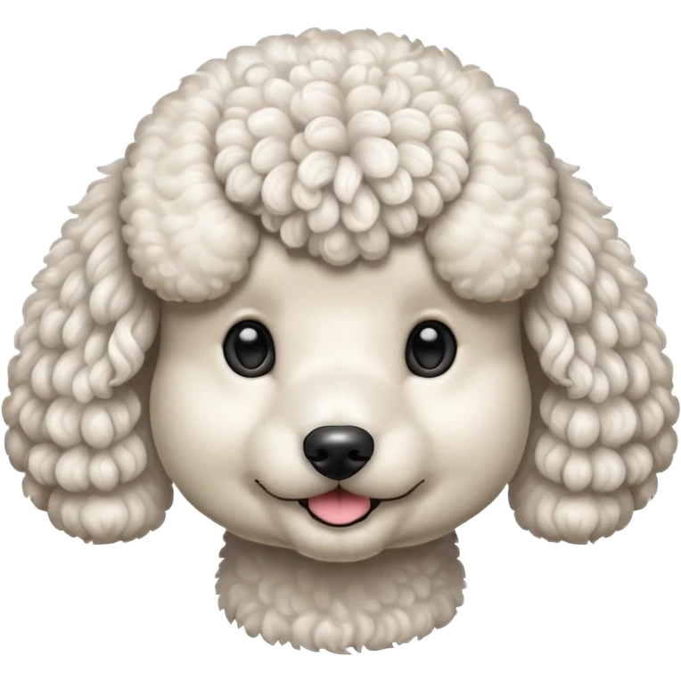 poodle dog emoji