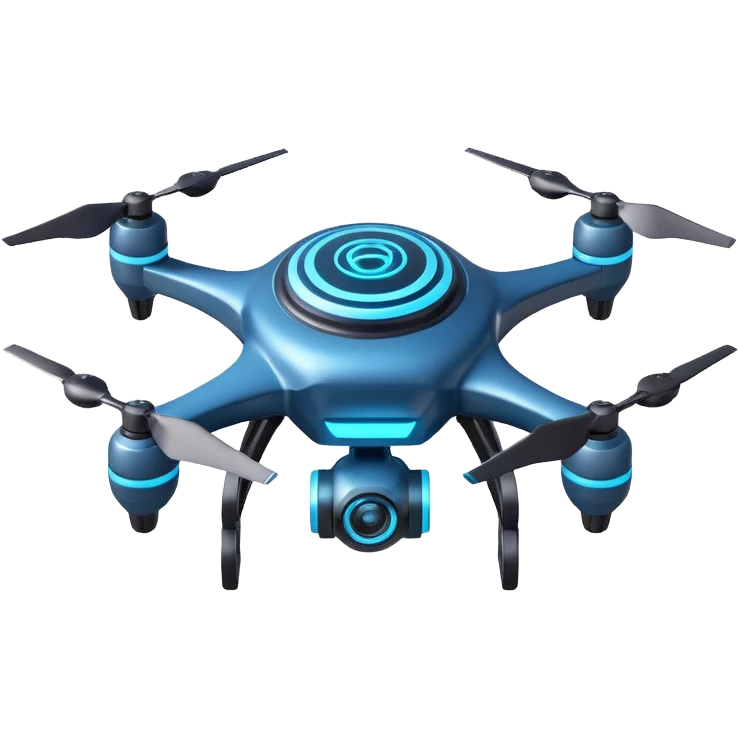 advanced space survey drone object icon, sleek sci-fi drone with holographic scanner, neon blue energy ring, futuristic tech details, 3D cartoon, mobile game icon style, centered, clean background, no text, no watermark
 
 emoji