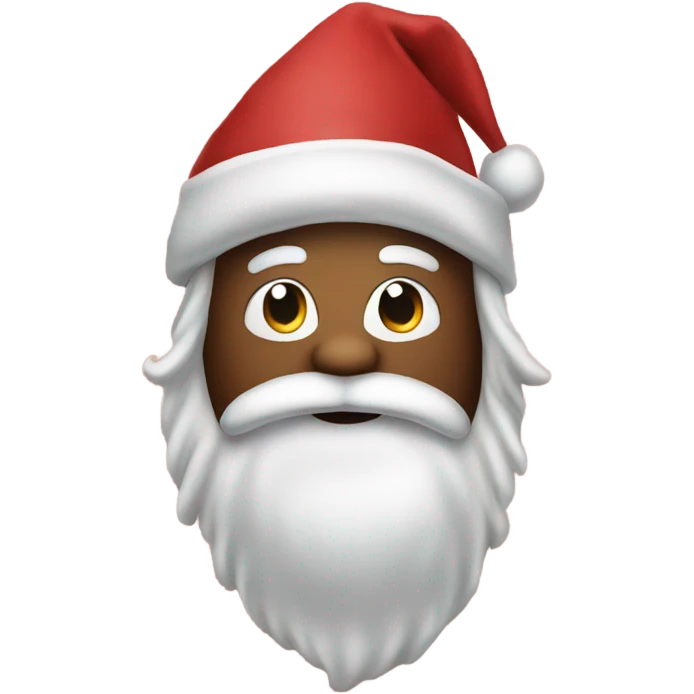 Santa sock emoji