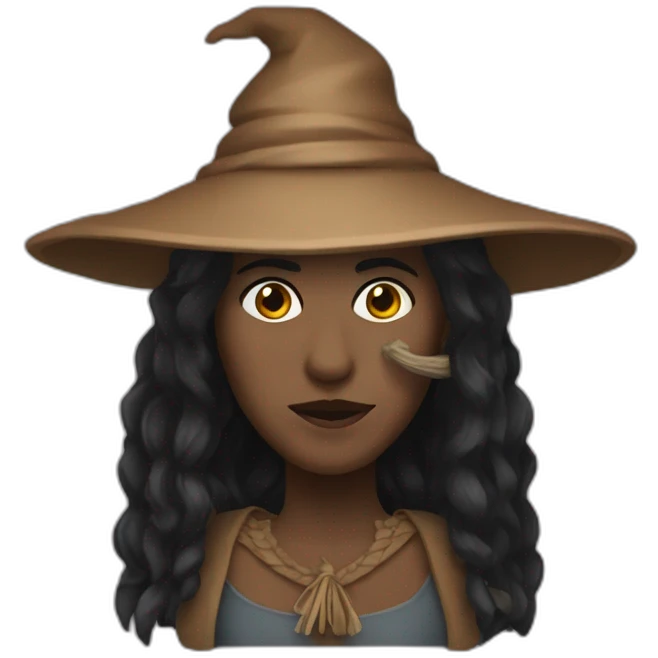 caldero de bruja emoji