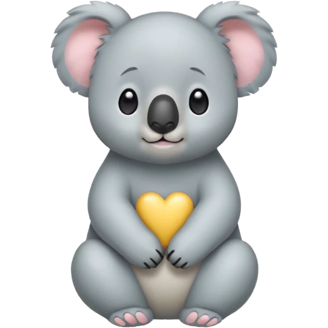 koala bear GIF emojis created based on BTS BT21 Koya character, i want the same aesthetics and can be uploaded to Slack. i want it to be REAL CUTE emoji