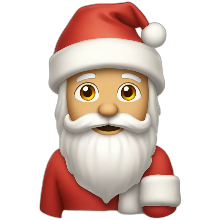 Santa animado emoji