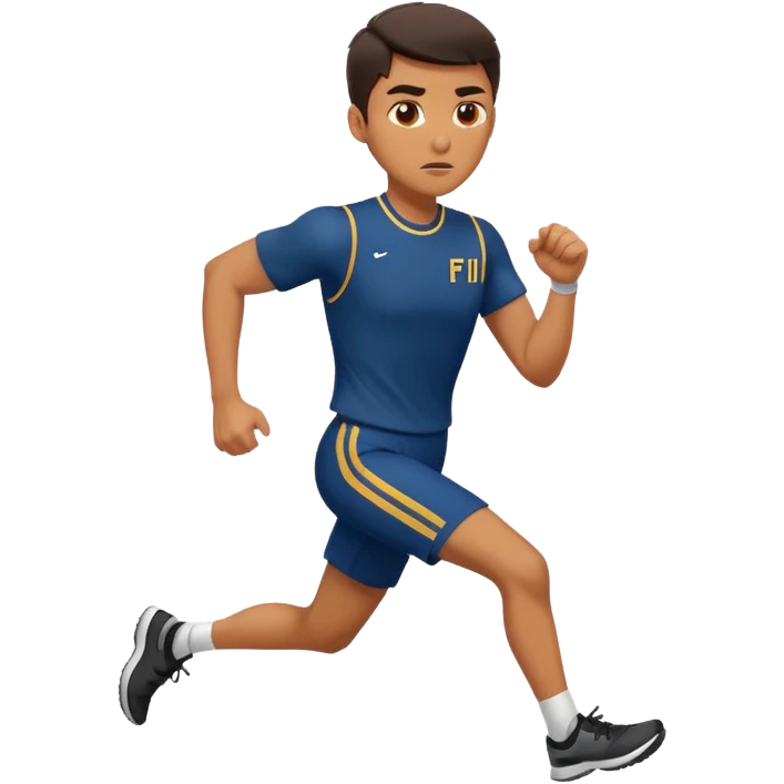 aggressive fbi runner emoji