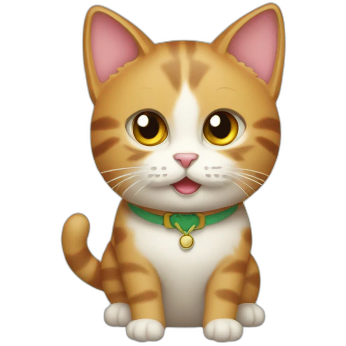 cat from gift box emoji