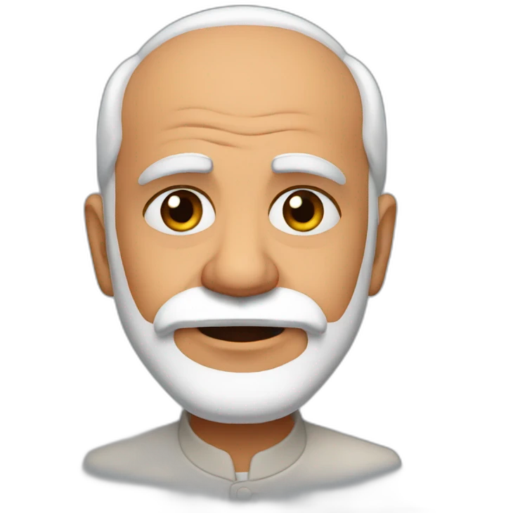 Sad modi emoji