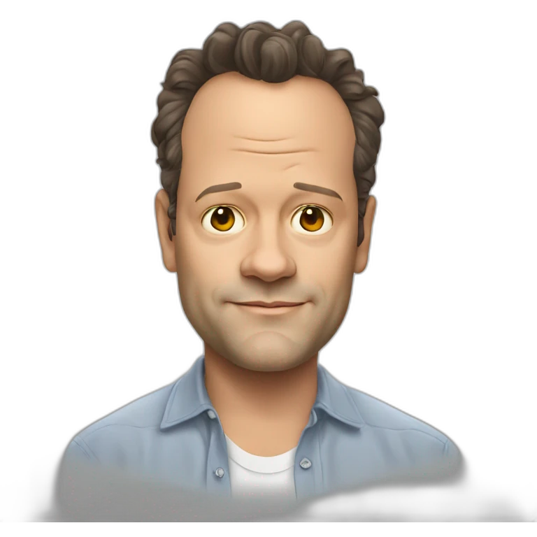 vince-vaughn cartoon wearing shirt emoji