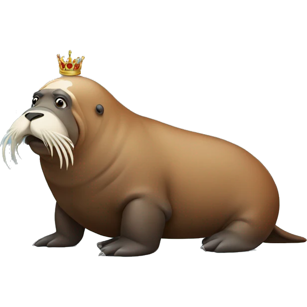 King walrus  emoji