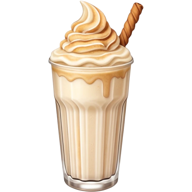 milkshake with churro emoji