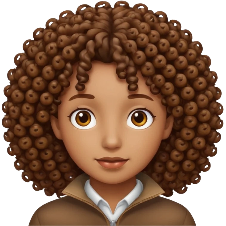 Curling my hair emoji