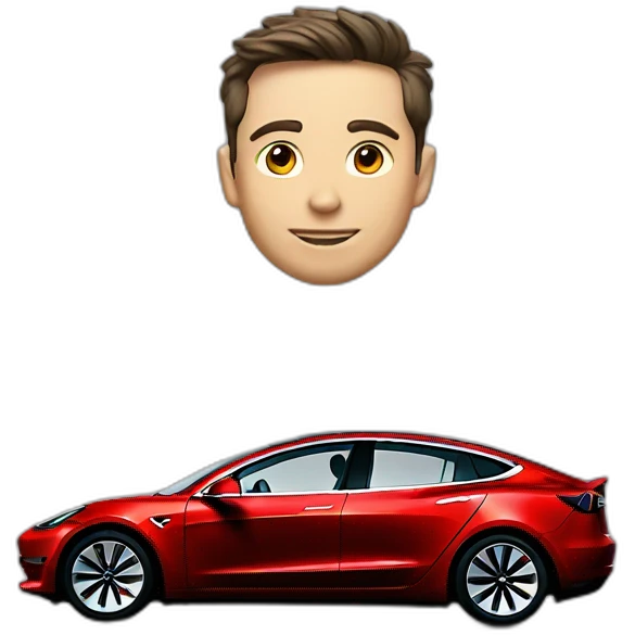 Tesla-model3 emoji