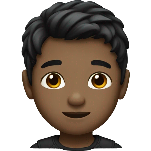 A  little  boy  with  black  hair. emoji