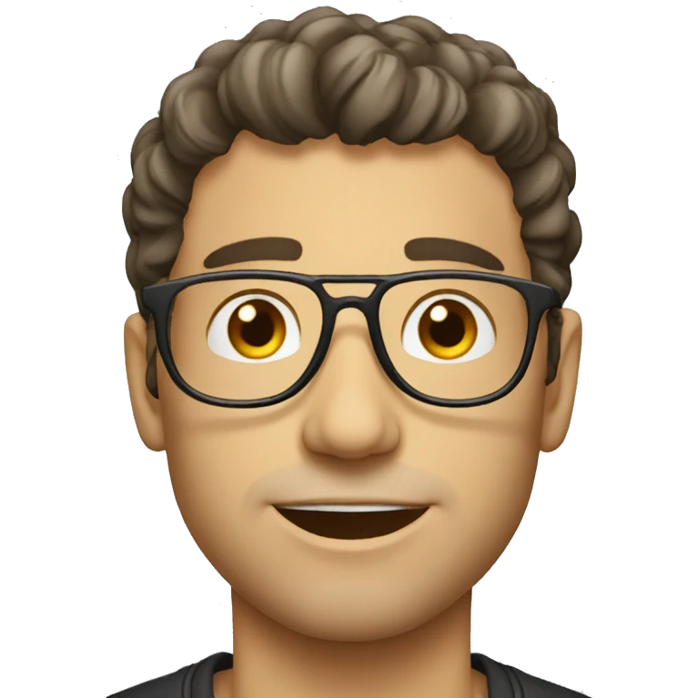 Cool french guy emoji