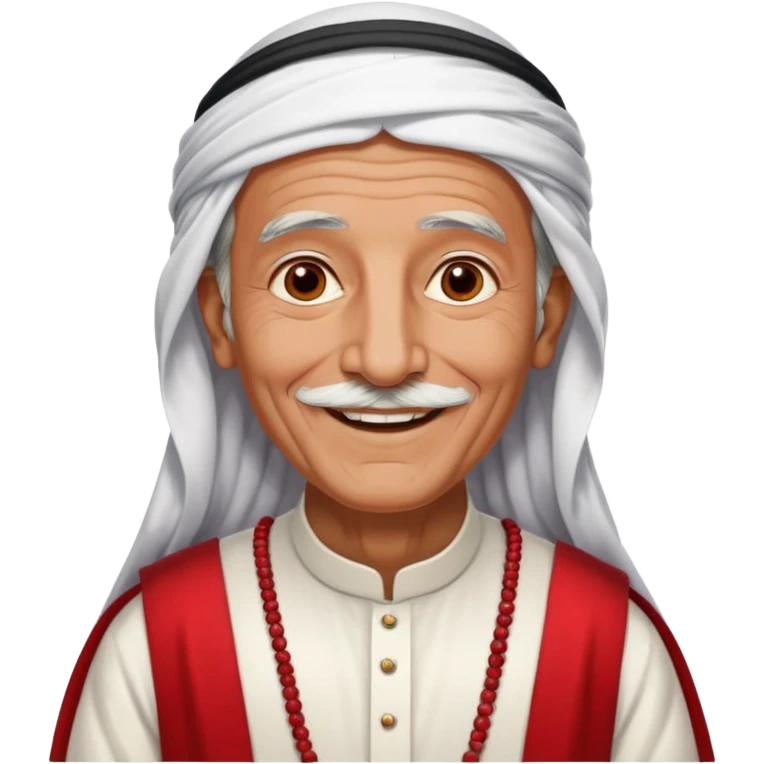 i want an old UAE grandfather wearing the tradtiitonal cloths emoji