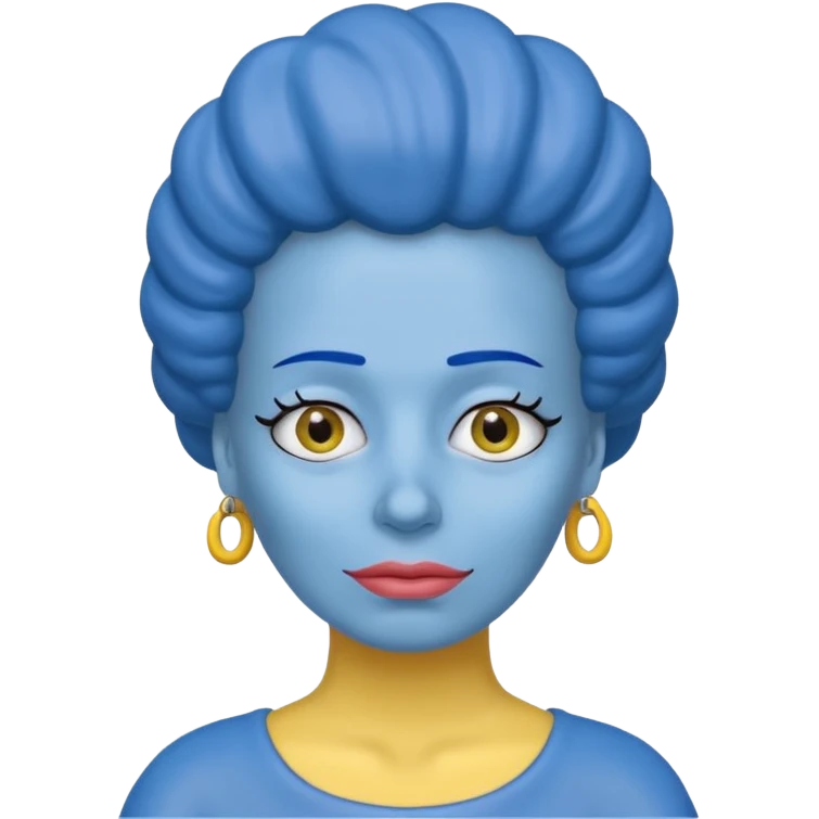 Marge Simpson emoji