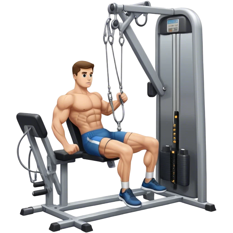 man how to do cable-machine-leg-abduction emoji