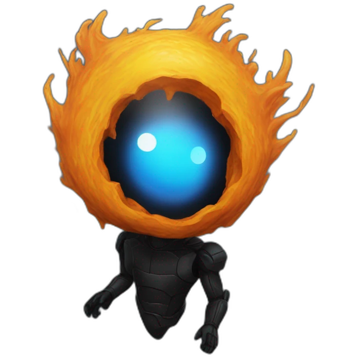 black hole maskot emoji