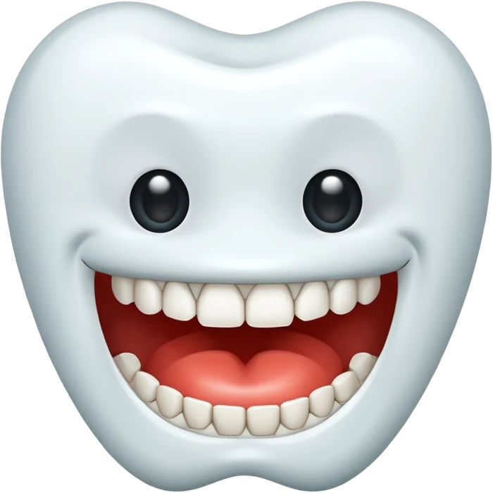 real teeth emoji