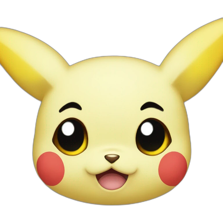 Picachu crying emoji
