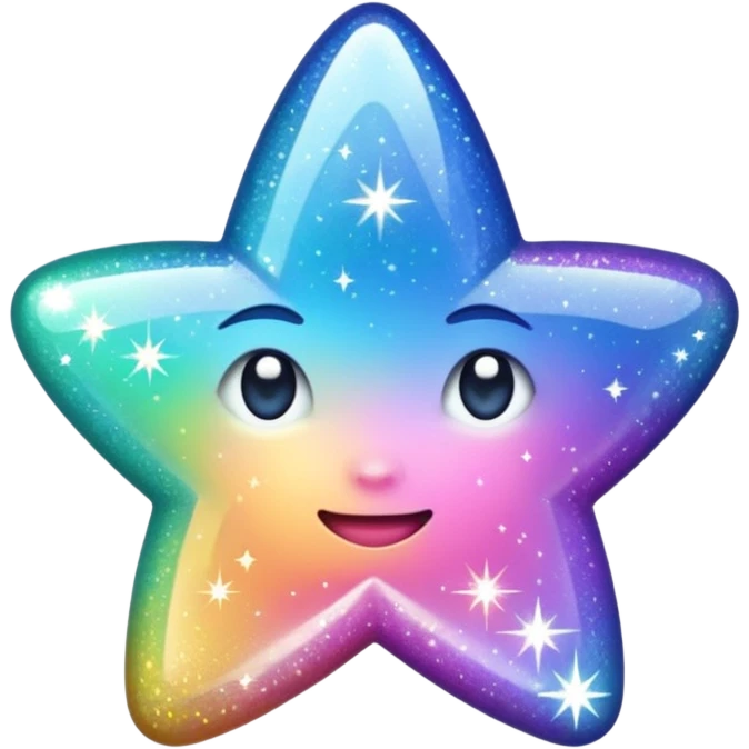 emoji like stardust sparkles for decoration emoji