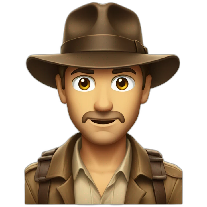 Indiana jones emoji