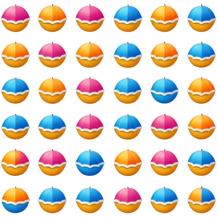 Preppy emojis for summer beachy theme  emoji