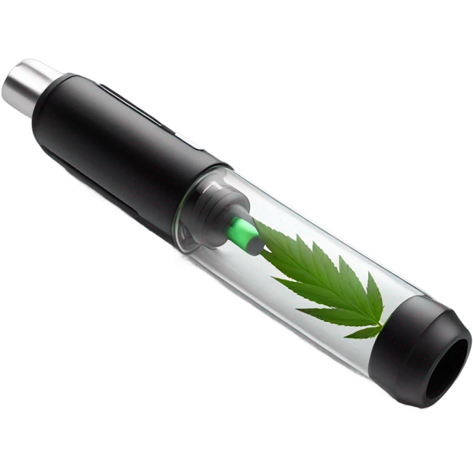 Marijuana vape pen emoji