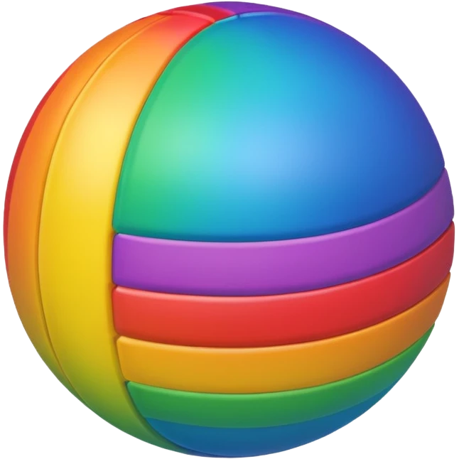 bola lgbtq+ emoji
