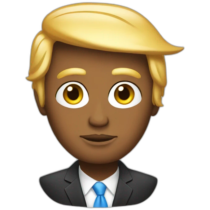 trans donald trump emoji