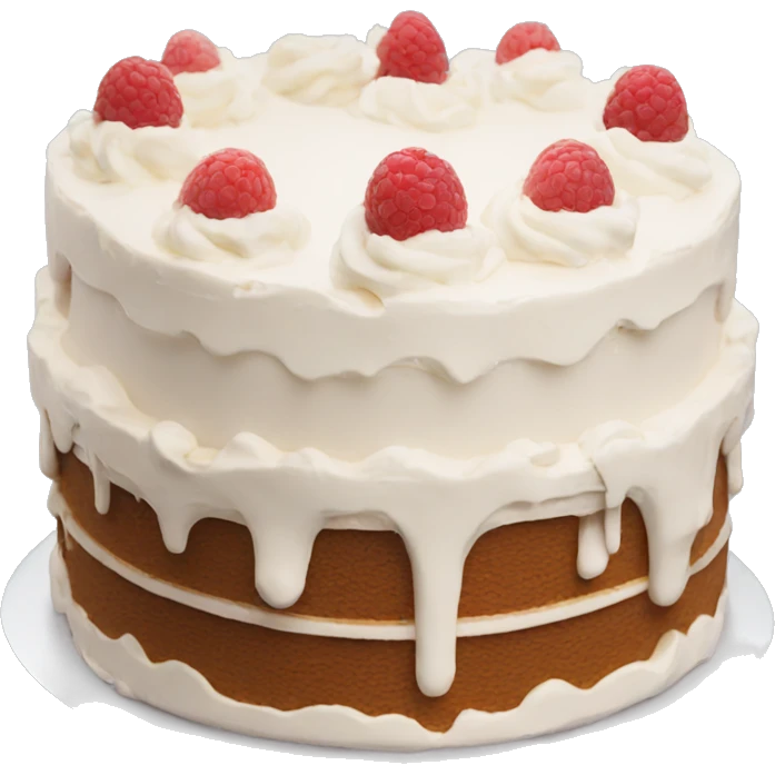 Ice cream cake emoji