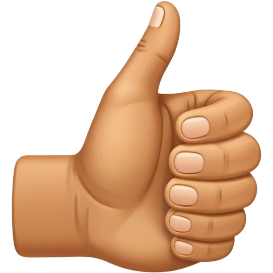 thumbs up hand emoji