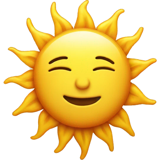 sun emoji