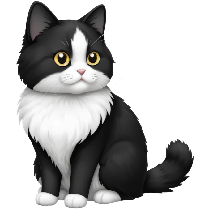 tuxedo cat emoji