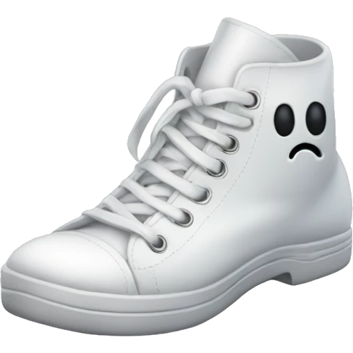 Ghost wear shoes emoji