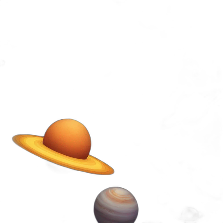 space and galaxies on fire emoji