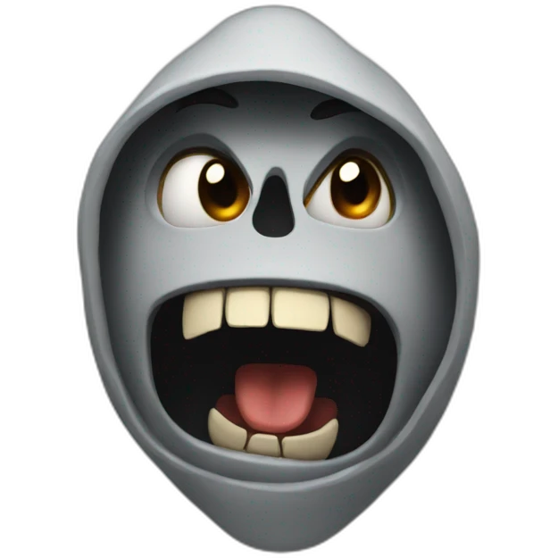 Scream emoji