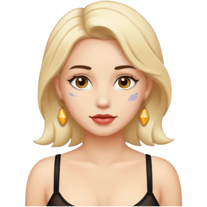 woman wearing pasties emoji